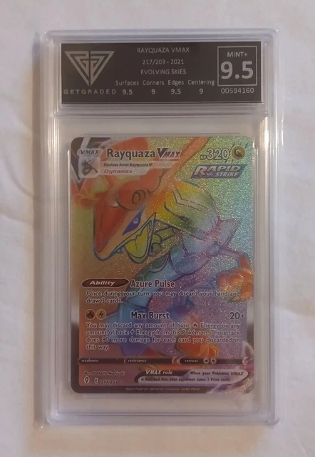 RAINBOW RAYQUAZA VMAX 217 203 Evolving Skies Pokemon GetGraded 9 5 rainbow-rayquaza-vmax-217-203-evolving-skies-pokemon-getgraded-9-5
