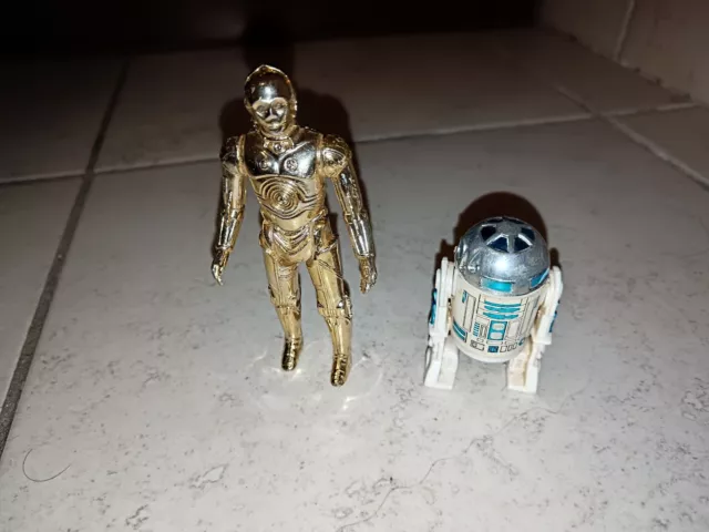 Star Wars C-3PO + R2-D2  Action e Figures 1985 Vendita A Coppia