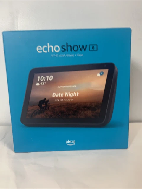 AMAZON ECHO SHOW 8 with Alexa 8in HD Smart Display, Charcoal $64.44 ...