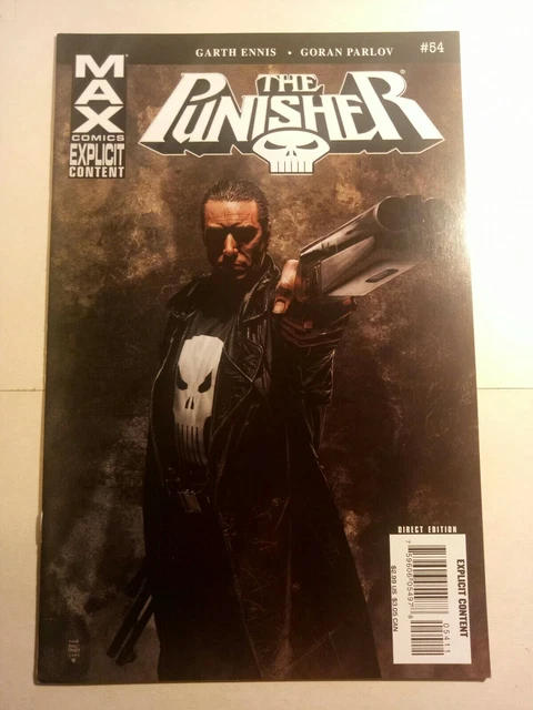 Punisher #54 (March 2008) By Garth Ennis Max Comics Marvel Comics High Grade