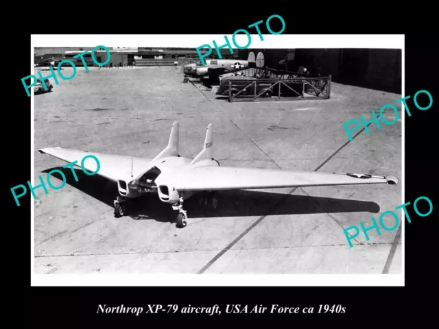 OLD HISTORIC AVIATION PHOTO NORTHROP XP-79 AIRCRAFT USA AIR FORCE c1940