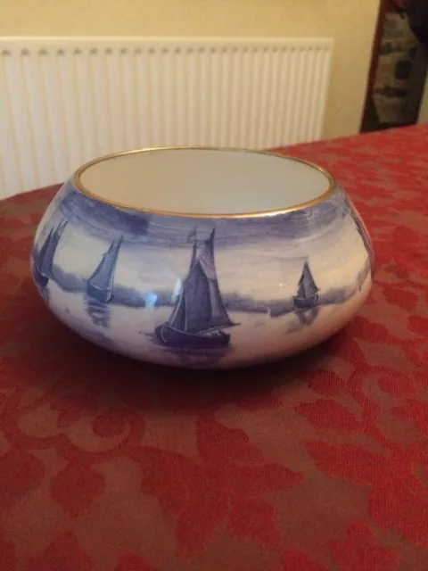 Ceramic Bowl By Royal Winton Grimwades Ltd England Marked BURKE to base