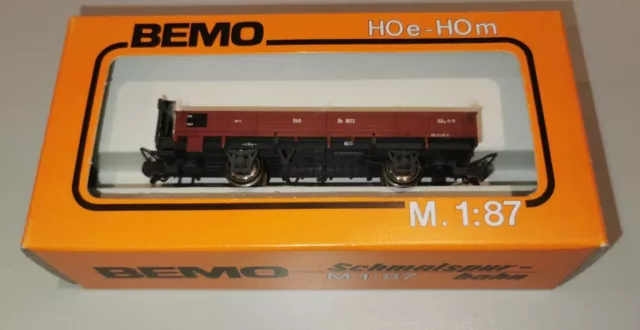 Bemo 2068 off. Güterwagen RhB Xk 8513 H0e H0m 1:87 TOP in OVP
