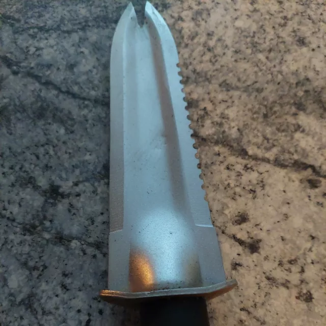 Garden Knife Big Grip, Polished Cast-Aluminum Head, Digging, Sharpened Blade 2