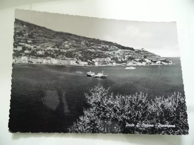 Cartolina Viaggiata "PORTO S. STEFANO Panorama" 1957