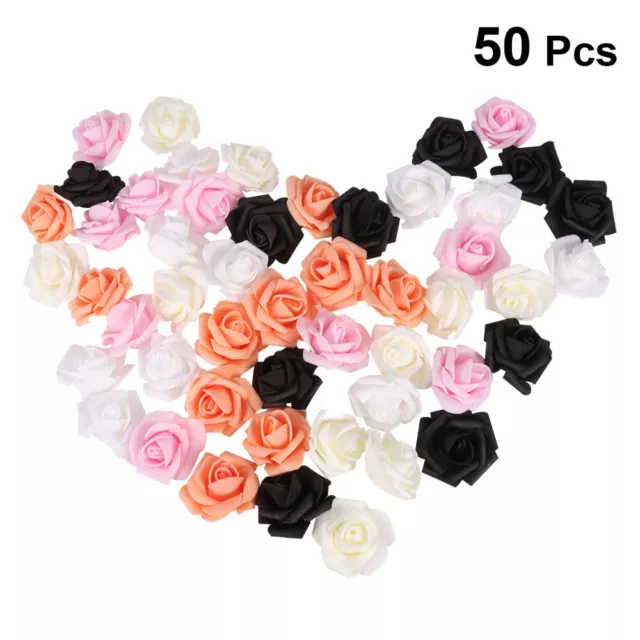 50 Pcs Artificial Flowers Bouquet Ramo De Flores Artificiales