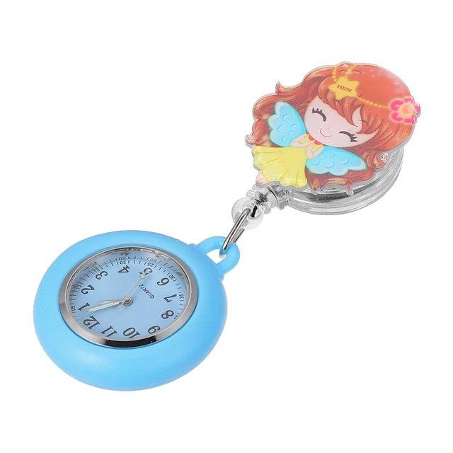 Montre De Poche Pour Infirmière - Motif Papillon - Pour Femme