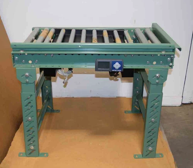 Roach Roller Conveyor Section w/ Mettler Toledo Scale 5VDC Cap.:300 lbs  Display