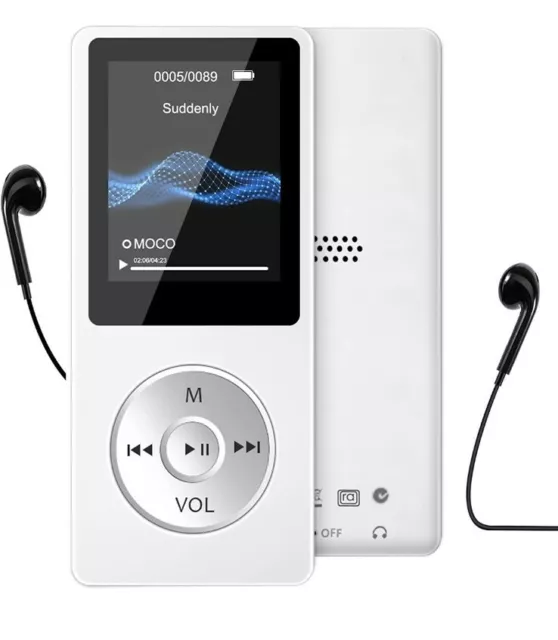 LETTORE MP3 32 GB, lettore musicale audio portatile lossless mini sport con  1,8 TFT EUR 26,28 - PicClick IT