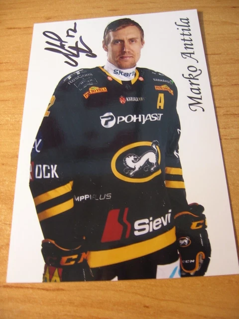 +++ Marko Anttila - Olympic Gold Medal - Finland - SIGNED PHOTO - de