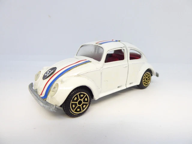Miniature Mira 1/60 Volkswagen Coccinelle Jaune 'Herbie' - Collection