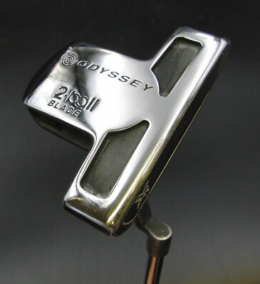 Odyssey in acciaio bianco 2-BALL Blade Putter 85cm lunghezza da gioco dell'albero in acciaio 