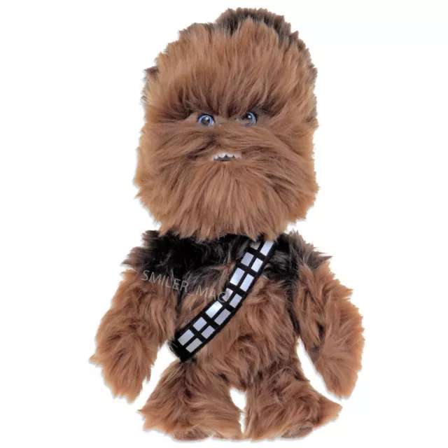 Official Disney Chewbacca Star Wars 12" 30cm Plush Soft Force Awakens Last Jedi