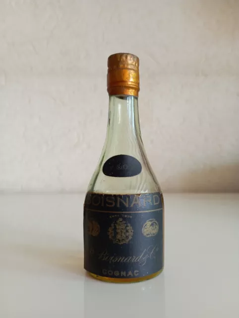 Very old mini bottle cognac Boisnard VSOP 5cl