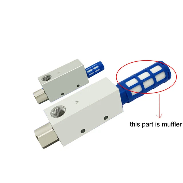 PNEUMATIC AIR EXHAUST Vacuum Ejector Generator CV15HS(withmuffler
