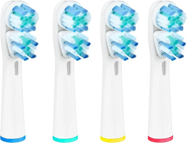 Cabezales de cepillo de doble limpieza compatibles con Braun Oral-B eléctricos de doble limpieza