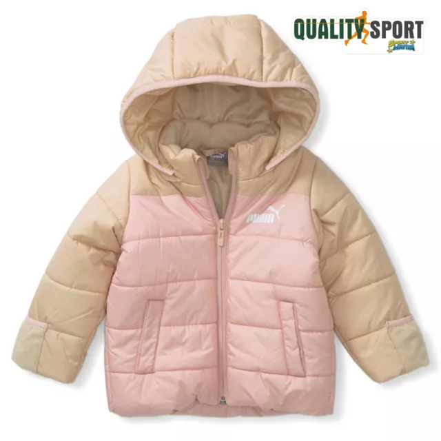 Puma Minicats Padded Jacket Rosa Giubbino Bambina Infant 849873 67