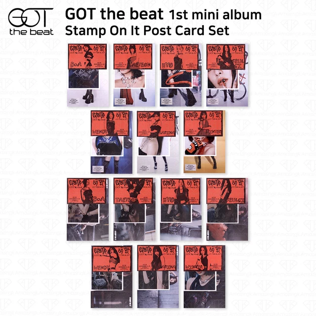GOT The Beat – 1st Mini Album 'Stamp On It' (BEAT Version) Mit Fotobuch, CD, Postkarten & Extra-Photocards