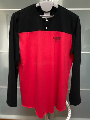 SUPREME 2 TONE Sleeve Logo XL Top White Black Shirt New $67.00 ...