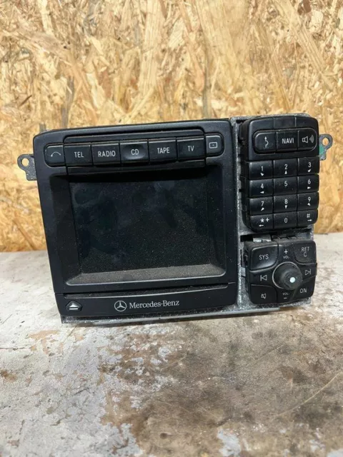 Mercedes-Benz S W220 2000 Radio CD GPS player head unit A2208203489 NIC5576