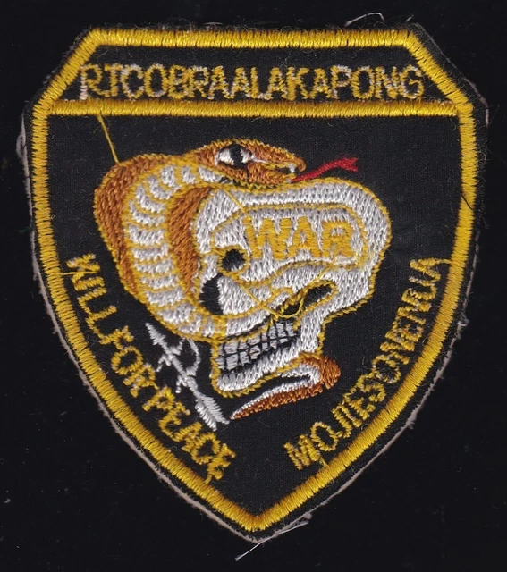 US ARMY SPECIAL Forces MACV-SOG RT Cobra ALAKAPONG Recon Vietnam Patch ...