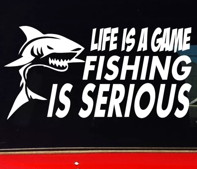 FUNNY FISHING BOAT 4x4 Car Stickers RODFATHER suits Tackle Box 200mm $6.90  - PicClick AU