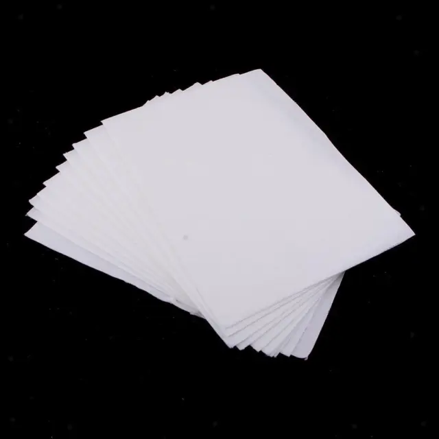 10 Blatt Glas Fasting Papier Keramikfaser Quadrat Für DIY Fixierglasversorgung
