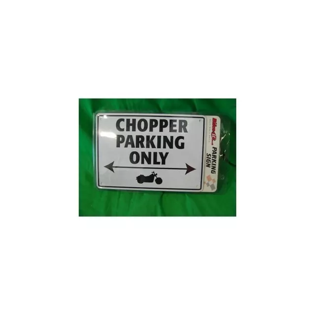 Sign Garage Parking Sign Only Chopper Sign Parking Metal Bikeit