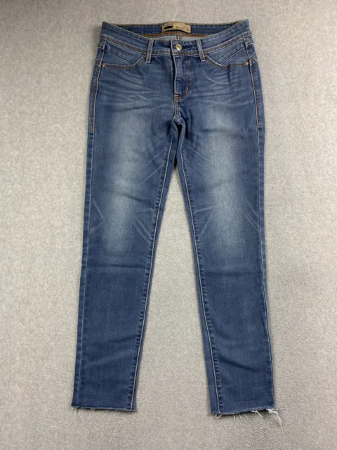Levi's Revel Slight Curve Women's Size 26 w27 Blue Denim Red Tab Skinny Jeans