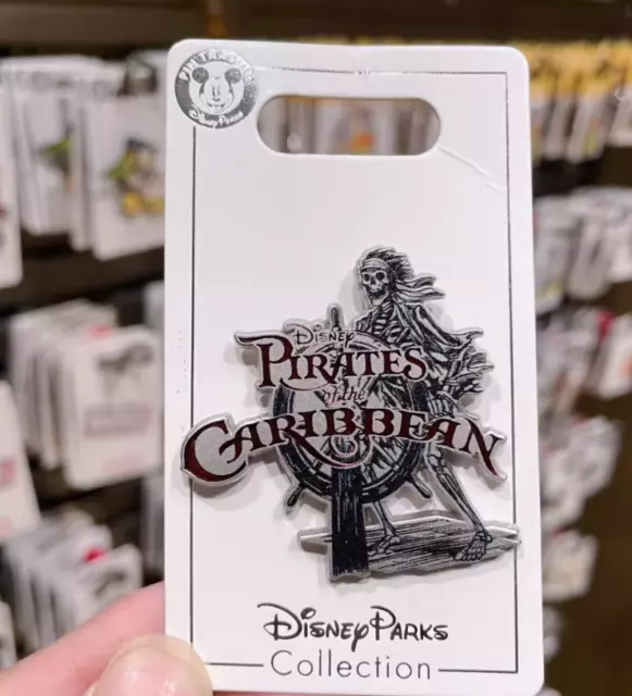 Authentic Disney Collectible Pin - Pirates of the Caribbean Disneyland