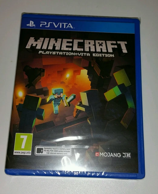 Jeu Minecraft PS Vita - Version PAL FR, état Correct, Complet Ou Non à Vérifier