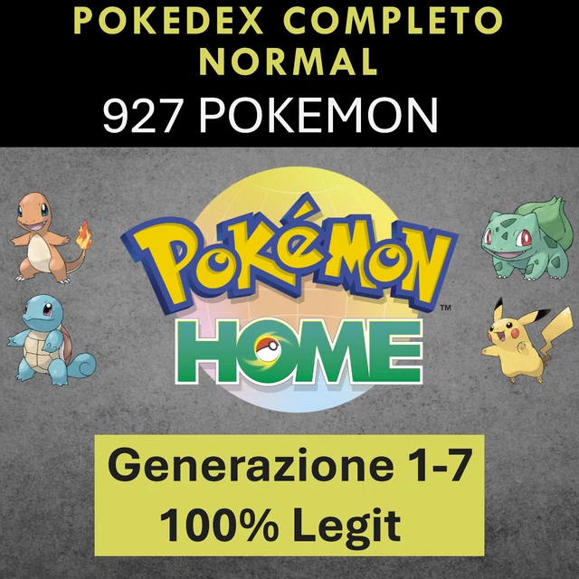 Pokémon Home Living Dex – Pokédex Nazionale Completo (Gen 1-9) Per Switch/3DS (Digitale, Giappone)