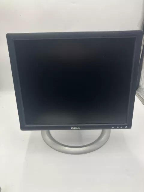 Monitor LCD Dell 1706FPVT con soporte, cable de alimentación, cable VGA