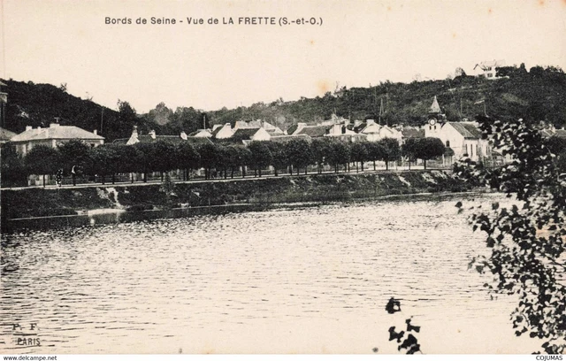 95 - LA FRETTE - S05535 - Les Bords de la Seine - Vue de la Frette - L1