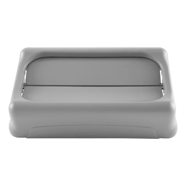Rubbermaid FG267360GRAY Slim Jim Swing Lid for 16-23 Gallon Cans