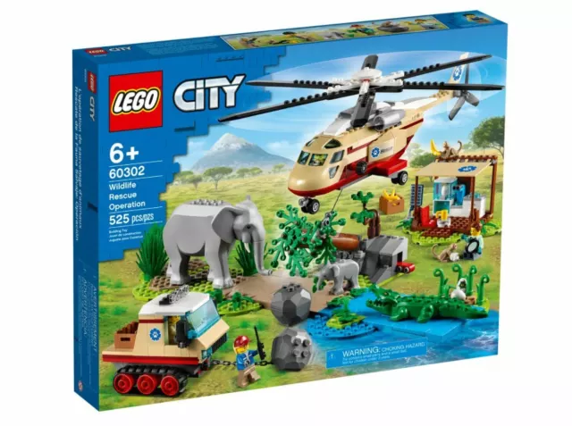 LEGO 60302 City Tierrettungseinsatz - großartige Tiere und faszinierende Figuren