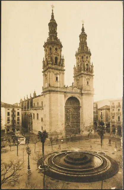 La Rioja. Logroño. Kirche Von Santa Maria Die Rund