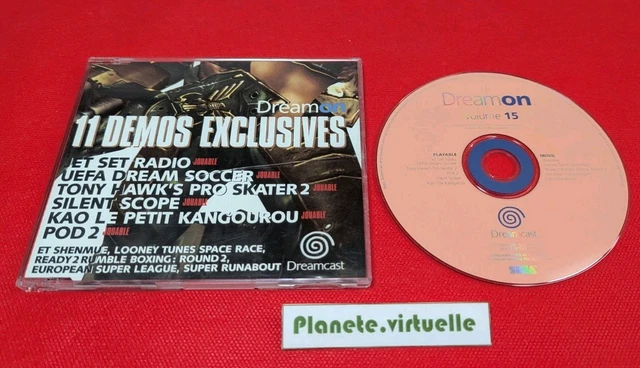DREAMON Volume 3 / DEMOS DREAMCAST SEGA PAL EUR démo jeu vidéo RARE