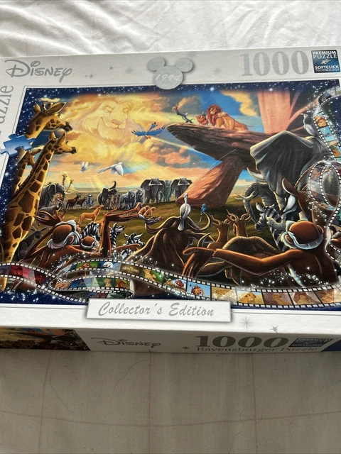 RAVENSBURGER DISNEY COLLECTOR'S Edition The Lion King 1000 Pieces ...
