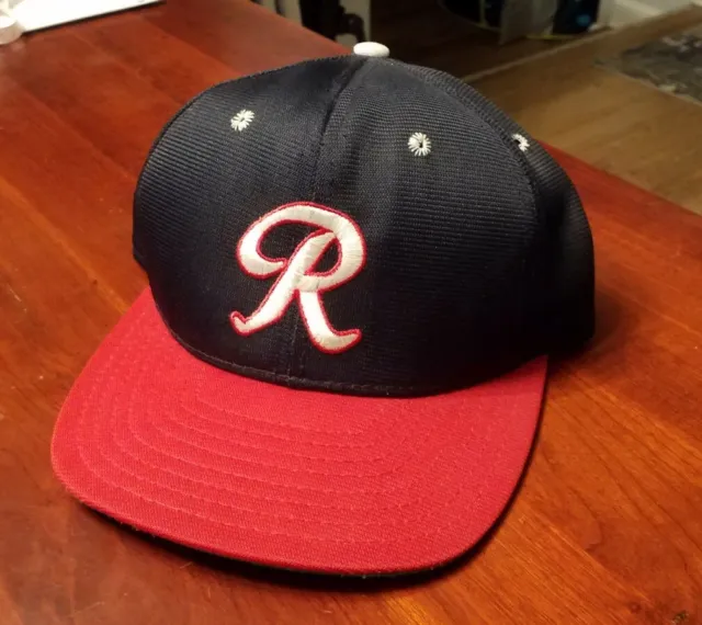 Vintage 80s Richmond Braves Snapback Baseball Hat/Cap Made in USA AJD