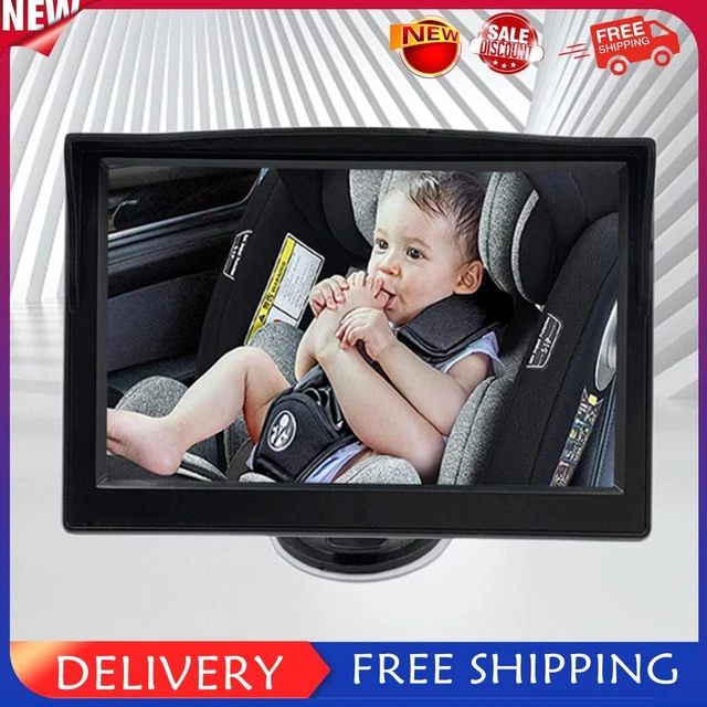 Telecamera di backup 5 pollici 8 LED auto telecamera bambino IP68 impermeabile 150 gradi angolo di visione