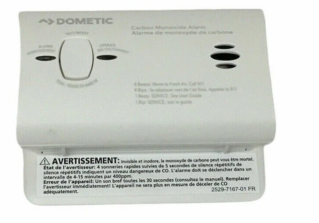 Dometic/Atwood RV Carbon Monoxide Detector Non-Digital Alarm System 32701