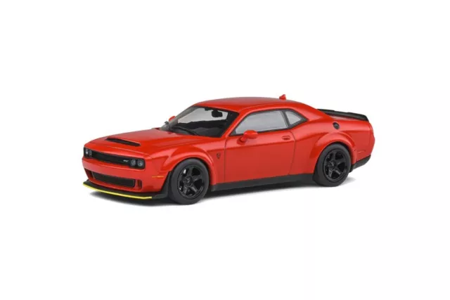 2018 Dodge Challenger Srt Demon V8 6.2L 1/43 Diecast Car Solido S4310301