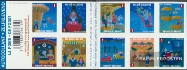 Belgique 4161-4170MH (complète edition) carnet de timbres neuf avec gomme origin