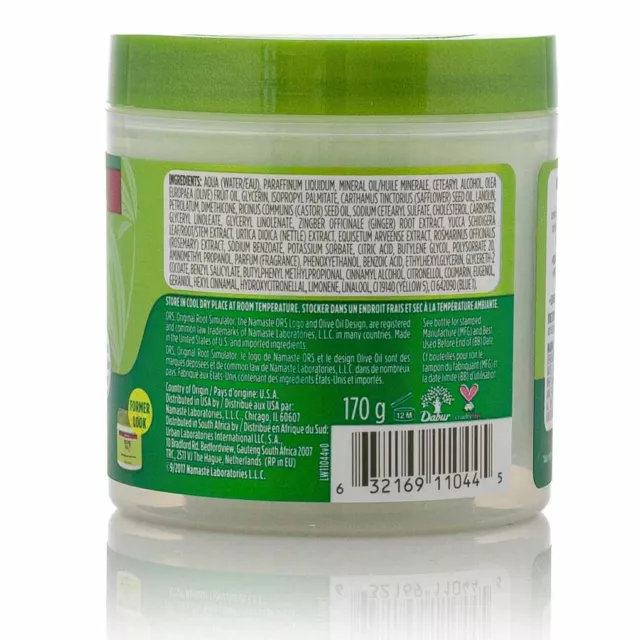 (8,82€/100g) ORS Organic Root Stimulator Olive Oil Creme Hair Dress 6oz 170g 3