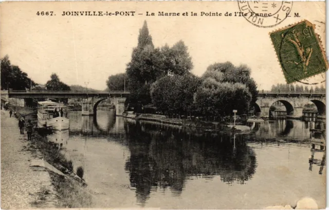 CPA Joinville-le-Pont La Marne et la Pointe de l'Ile Fanac FRANCE (1339462)