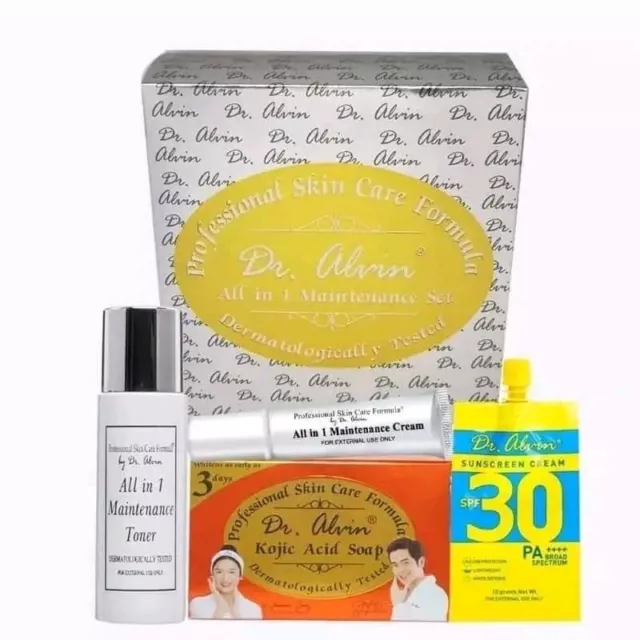 Dr. Alvin Maintenance Set 100% Authentic (Louise Beauty Box USA Seller)