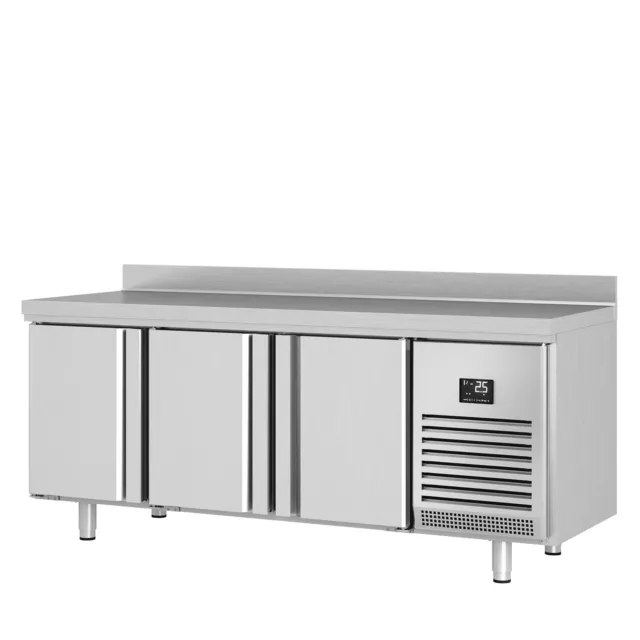 Kühltisch PREMIUM PLUS - 1960x600mm - mit 2 Türen & 2 | GGM Gastro