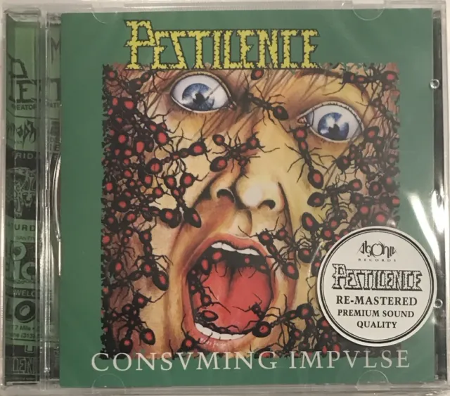 Pestilence - Consuming Impulse CD 2023 Agonia – ARCD257 [Remaster] [Sealed] *PL