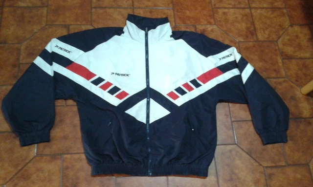 Giacca Tuta Patrick, Vintage Anni 70/80, Size M - Tracksuit Top - Vintage W/Zip